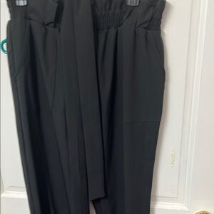 Stylish Black High-Waisted Pants